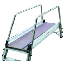 vendita online Protezione corpo + fermapiedi 180 cm per pedana saliscendi Accessori e ricambi per scale e ponteggi Svelt Spa